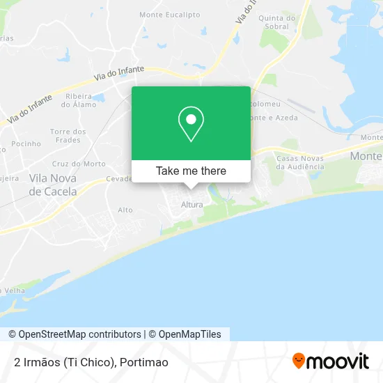 2 Irmãos (Ti Chico) map
