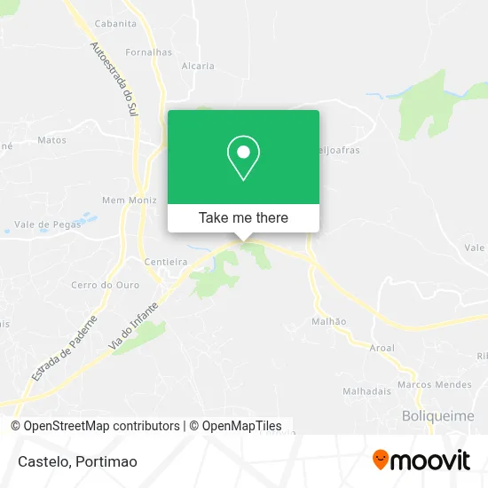 Castelo map