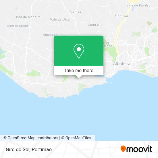 Giro do Sol map