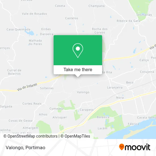 Valongo map