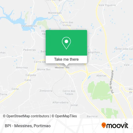 BPI - Messines map