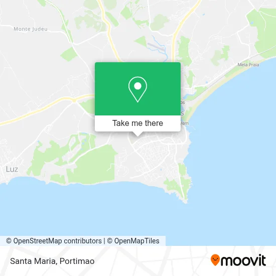 Santa Maria map