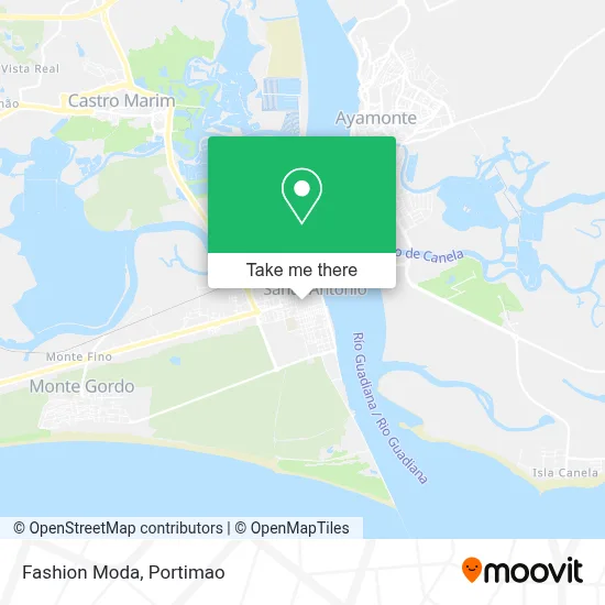 Fashion Moda map