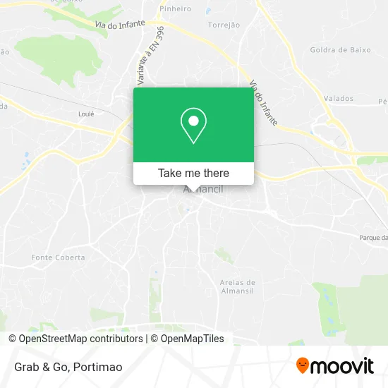 Grab & Go map