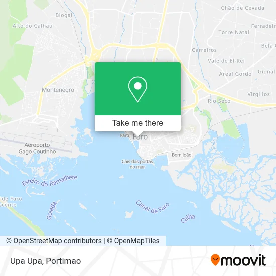 Upa Upa map