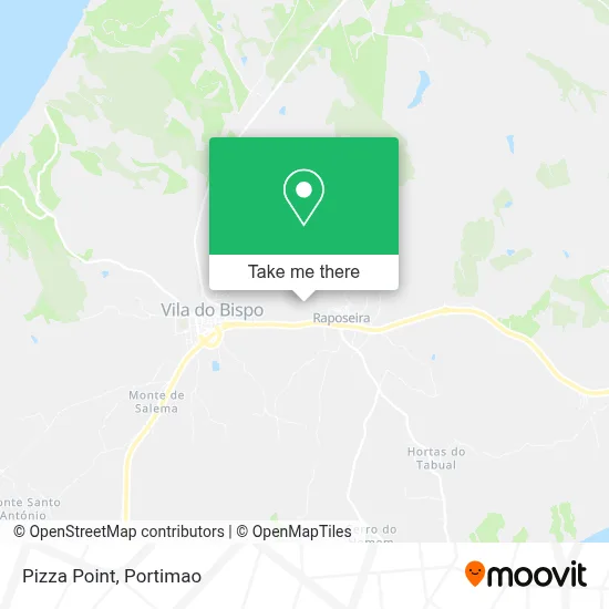 Pizza Point map