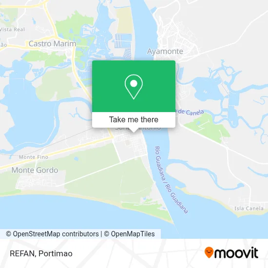 REFAN map