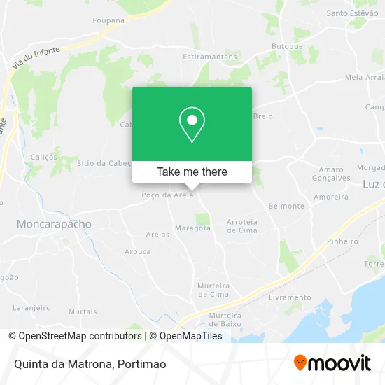 Quinta da Matrona map