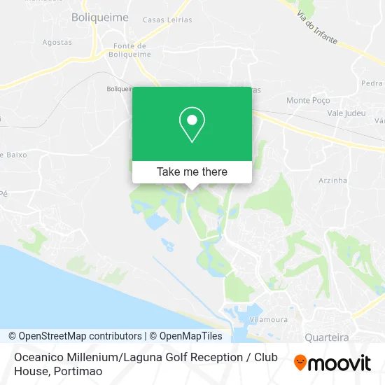 Oceanico Millenium / Laguna Golf Reception / Club House map