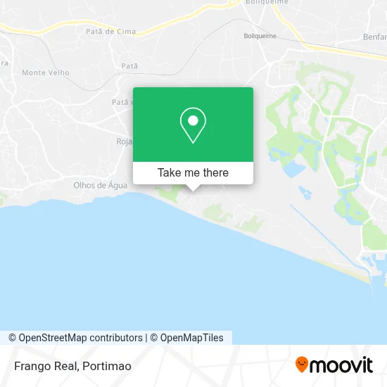 Frango Real map