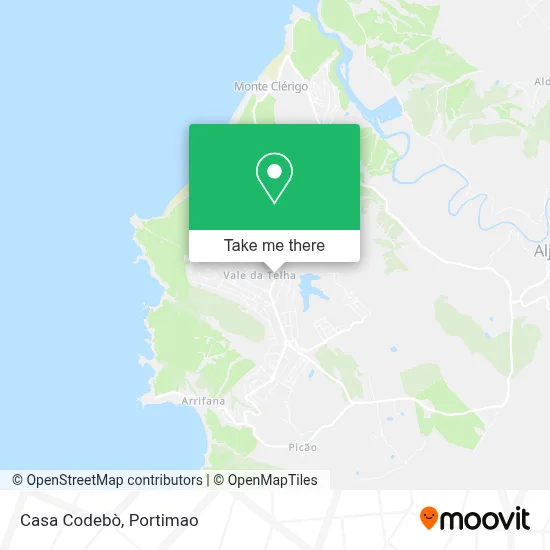 Casa Codebò map