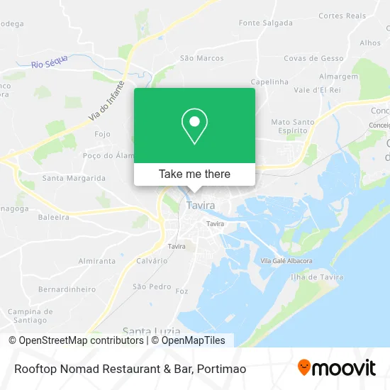 Rooftop Nomad Restaurant & Bar map