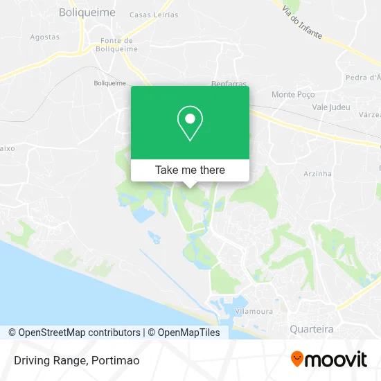 Driving Range map