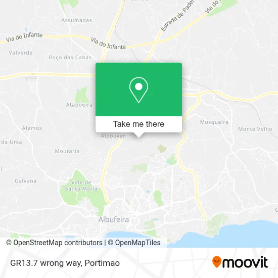 GR13.7 wrong way map