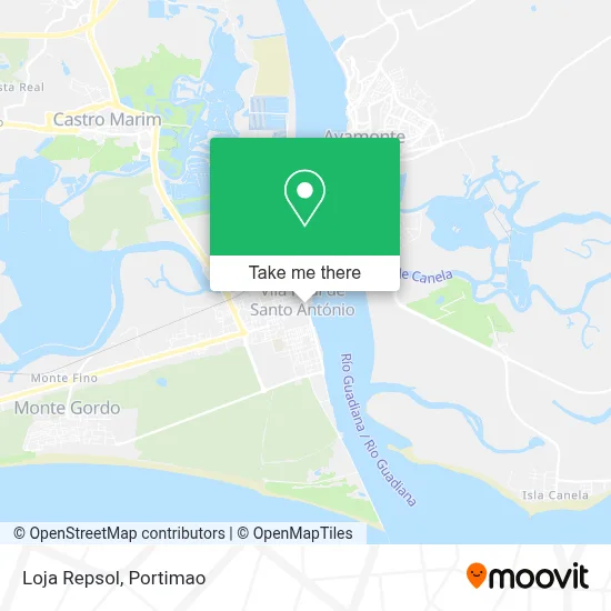 Loja Repsol map