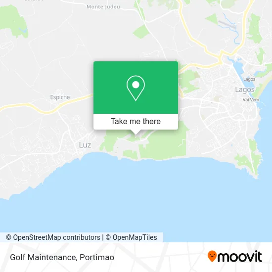 Golf Maintenance map