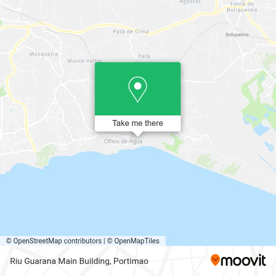 Riu Guarana Main Building map