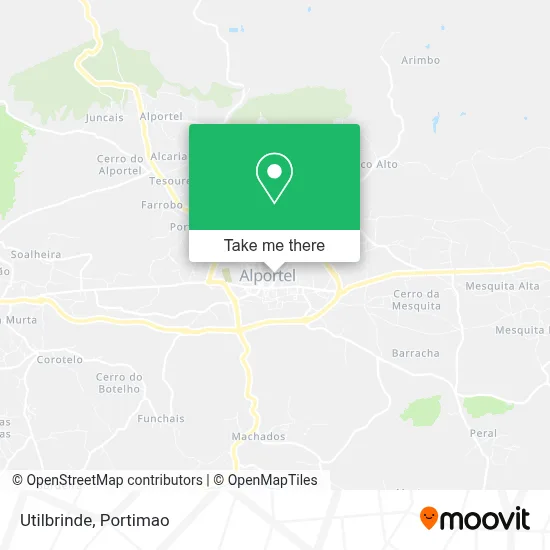 Utilbrinde map