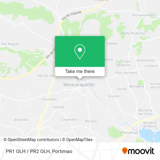 PR1 OLH / PR2 OLH map
