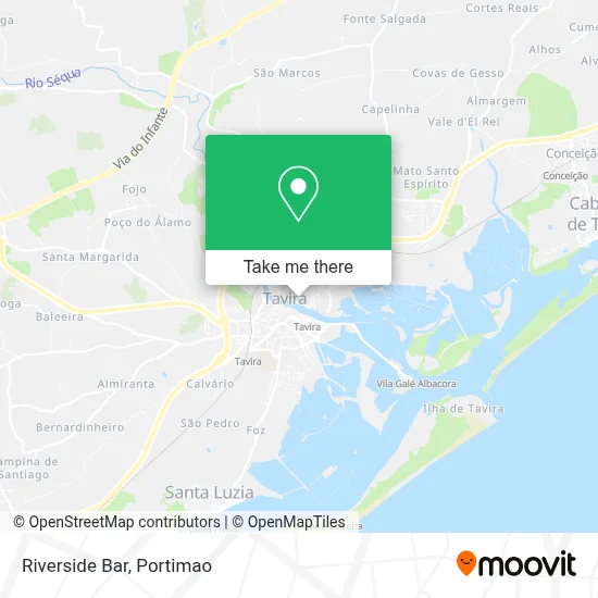 Riverside Bar mapa