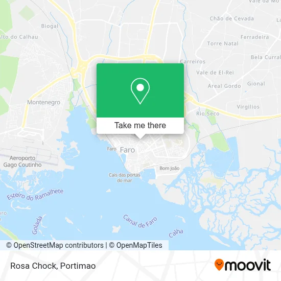 Rosa Chock mapa