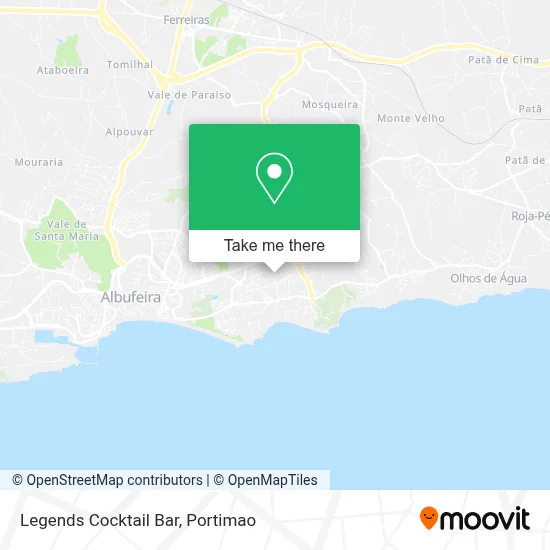 Legends Cocktail Bar map