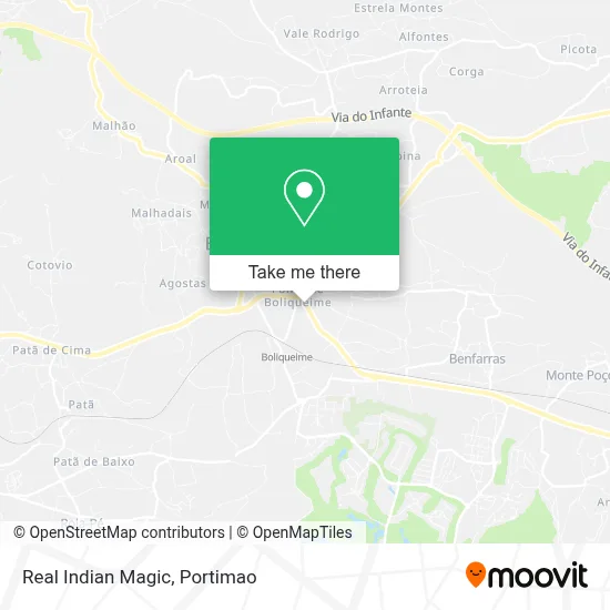 Real Indian Magic map