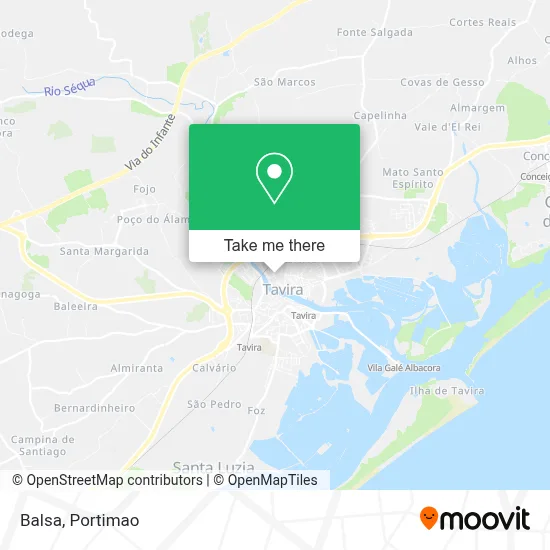 Balsa map