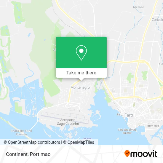 Continente map