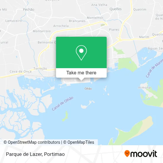 Parque de Lazer map