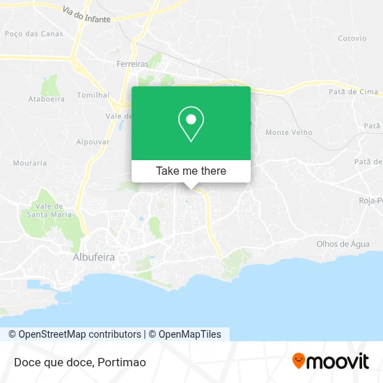 Doce que doce map