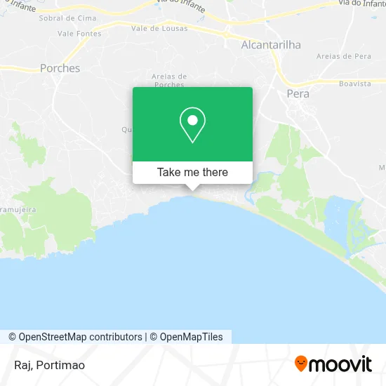 Raj mapa