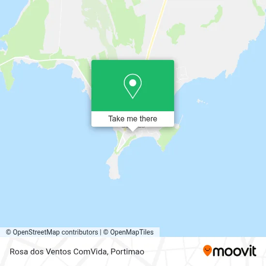 Rosa dos Ventos ComVida map