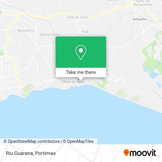 Riu Guarana map