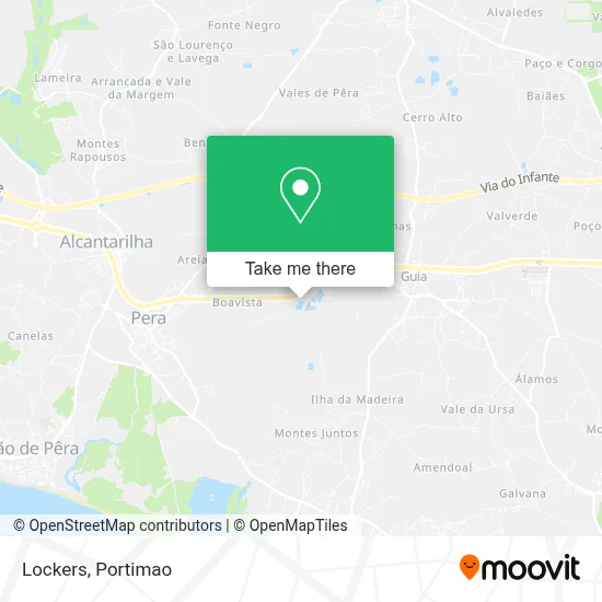 Lockers map