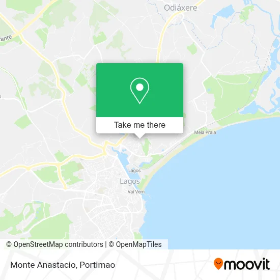 Monte Anastacio map
