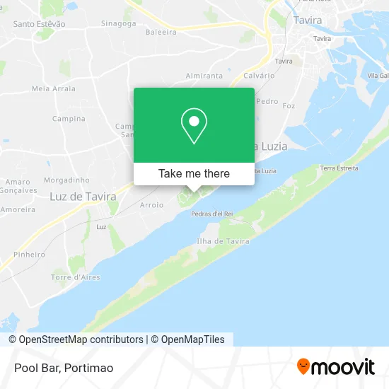Pool Bar map