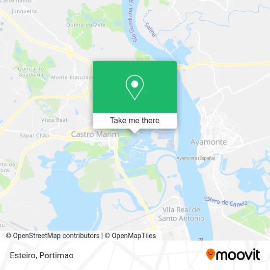 Esteiro map