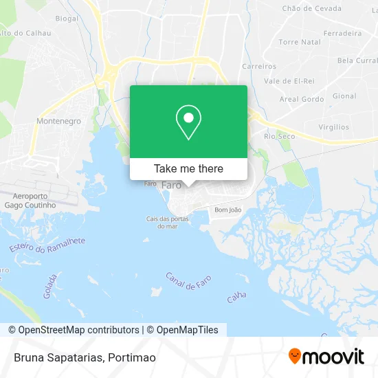 Bruna Sapatarias map