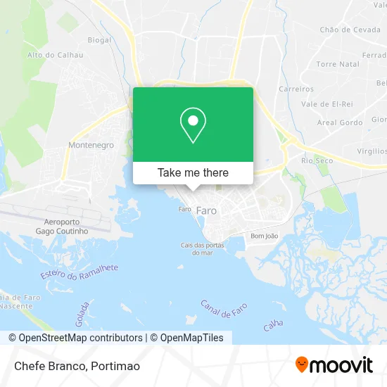Chefe Branco map