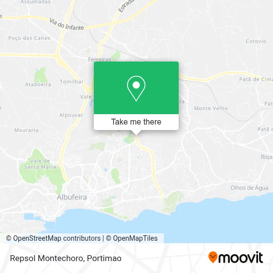 Repsol Montechoro map