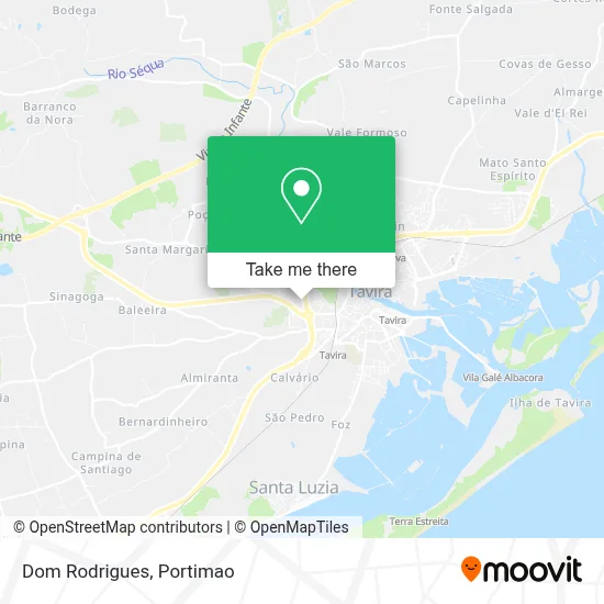 Dom Rodrigues map