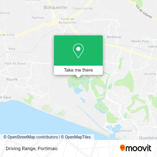 Driving Range map