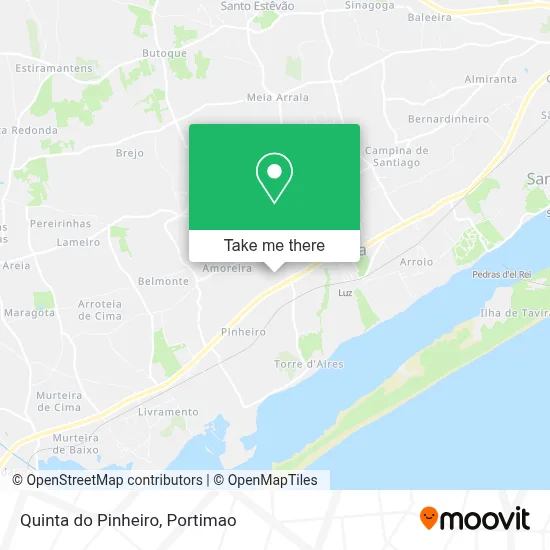 Quinta do Pinheiro map