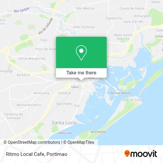 Ritmo Local Cafe mapa