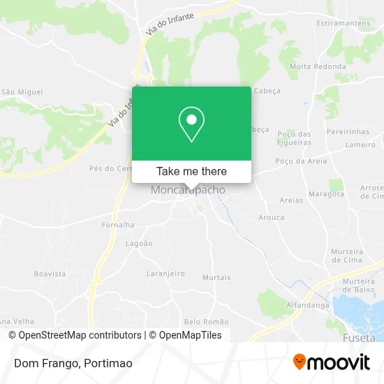 Dom Frango map