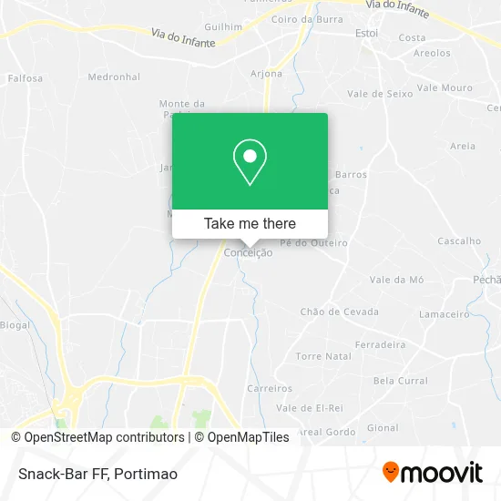 Snack-Bar FF map