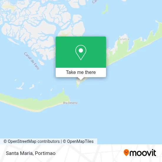 Santa Maria map