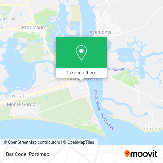 Bar Code map