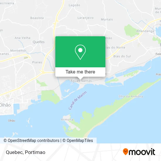 Quebec map